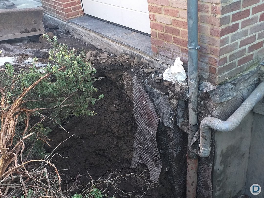 Erreurs de drainage extérieur